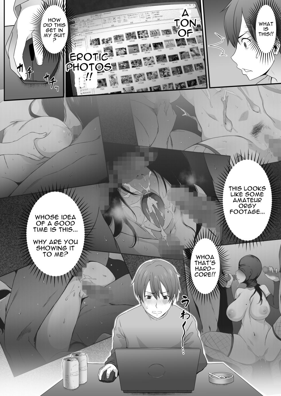 [Amai Wakusei (masa)] Chijo. -Jimi Kyonyuu na Keiri Takahashi ni Do-M Guse o Kaika Saserareta Ore- | Perverted Woman - Takahashi, a Modest, Busty Accountant, Made Me Develop a Masochist Habit... [English] - Page 9