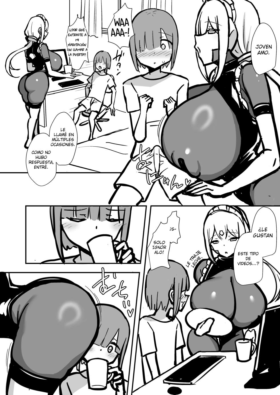 [Starmine18 (HANABi)] Maso Chiryou Android kara Nigerarenai Junbigou｜Sin Escapatoria del Trato Masoquista de las Androides [Spanish] [NumeritoScan] [Digital] [MTL] - Page 11
