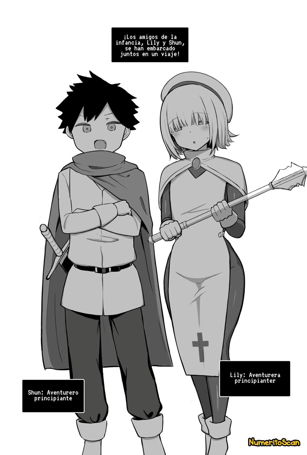 [HANABI] Party no Onnanoko no Hou Dake Noroi de Succubus-ka Shichau Yatsu｜La Historia en la que sólo la Chica del Grupo se Vuelve un Súcubo por una Maldición [Spanish] [NumeritoScan] [MTL] - Page 1