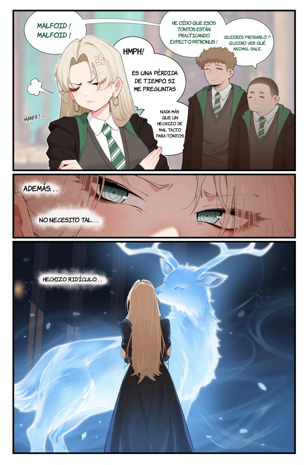 [Luxu] Tsundere Malfoid (Harry Potter [Spanish] [JFairy Traslate] - Page 5