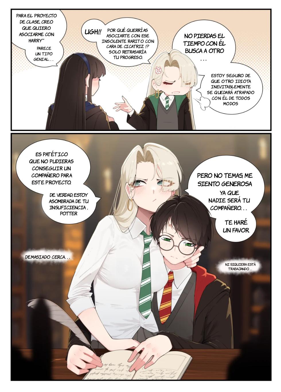 [Luxu] Tsundere Malfoid (Harry Potter [Spanish] [JFairy Traslate] - Page 6