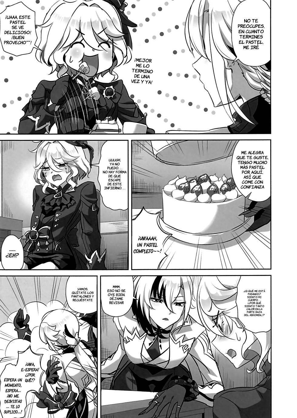 (C104) [Can Do Now! (Minarai Zouhyou)] Doushite Boku ni Ochinchin ga Haete Irundai!?  | ¡¿Por qué me creció un pene?! (Genshin Impact) [Spanish] [La Qiqi que traduce] - Page 6