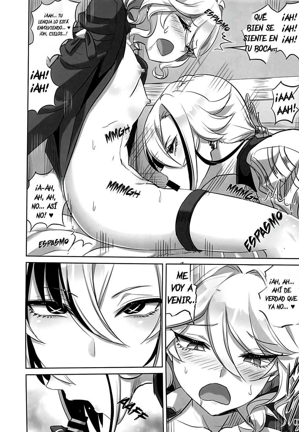 (C104) [Can Do Now! (Minarai Zouhyou)] Doushite Boku ni Ochinchin ga Haete Irundai!?  | ¡¿Por qué me creció un pene?! (Genshin Impact) [Spanish] [La Qiqi que traduce] - Page 13