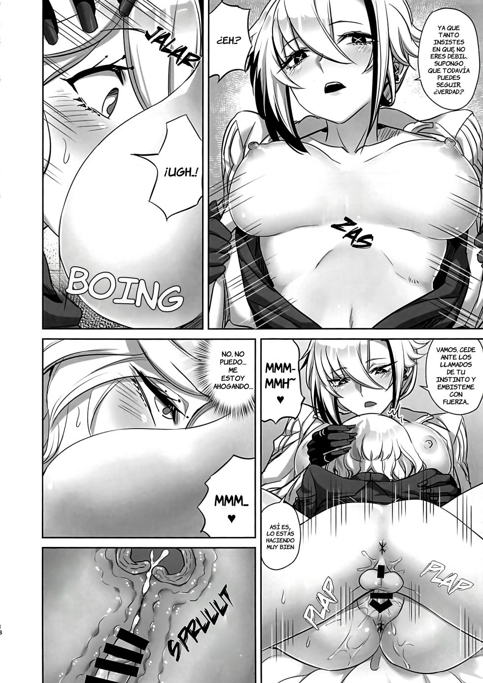 (C104) [Can Do Now! (Minarai Zouhyou)] Doushite Boku ni Ochinchin ga Haete Irundai!?  | ¡¿Por qué me creció un pene?! (Genshin Impact) [Spanish] [La Qiqi que traduce] - Page 17