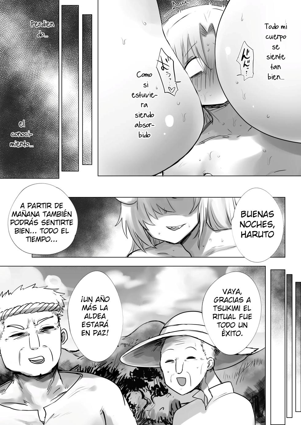 [Misaki (Taisho)] Ano Hi Osananajimi wa Kyoki to Kashita｜Aquel día, mi Amiga de la Infancia se Convirtió en una Oni Gigante [Spanish] [NumeritoScan] [MTL] - Page 33