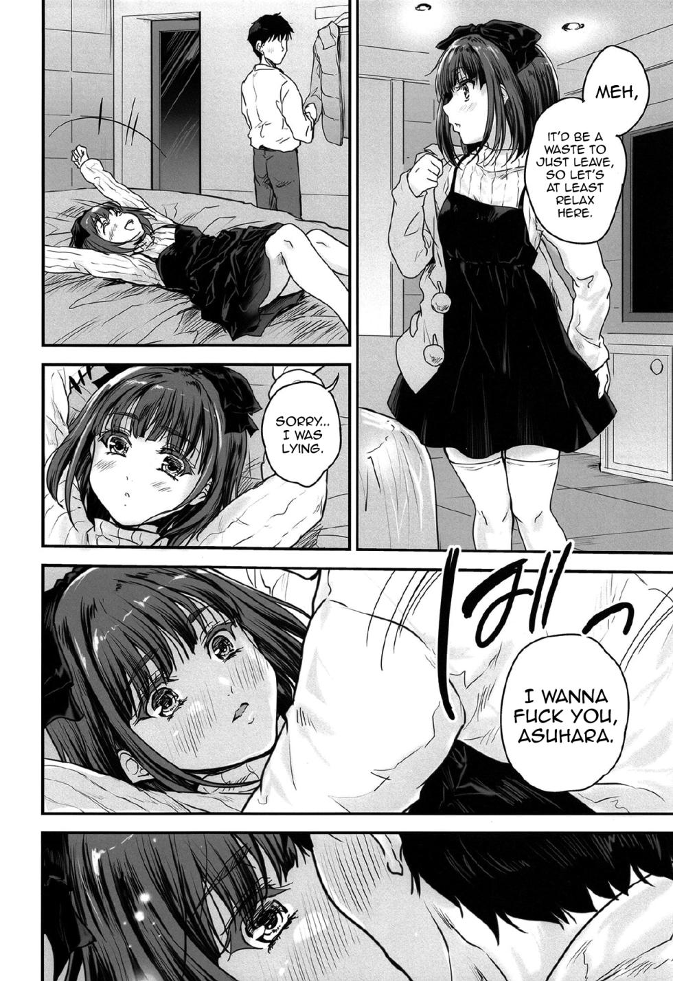 (C107) [Ngmyu (Tohgarashi Hideyu)] Dakara Kyou wa Ore ga Omae no Kanojo Dazo [English] [mysterymeat3] - Page 9