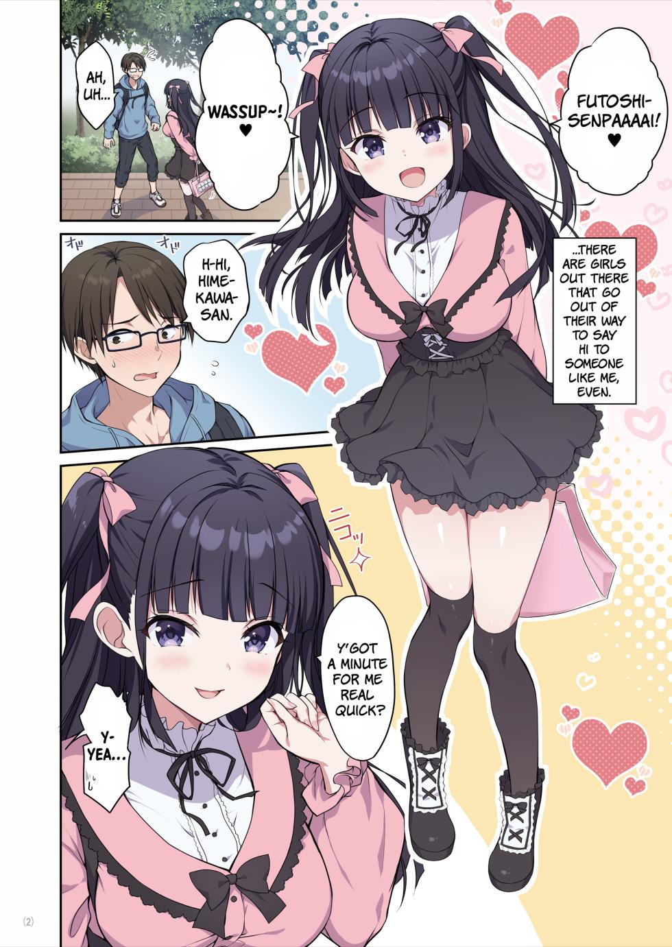[Maritozzo (Kiduki Erika)] Azatokute Kawaii Jirai-kei Joshi ni Seishi mo Okane mo Chuuchuu Saremashita | This Cunningly Cute Jirai-kei Girl Is Gonna Suck Me (And My Wallet) Dry! [English] [The People With No Name] - Page 3