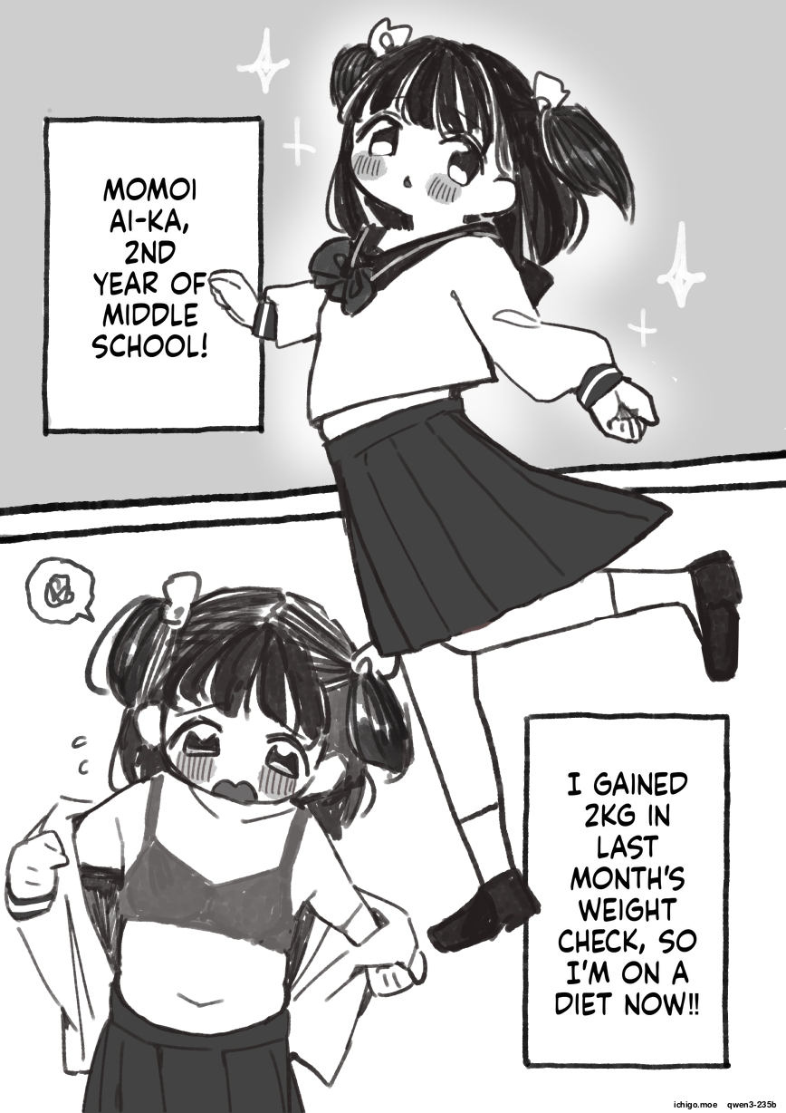maagical girl with a fatty belly - Page 1