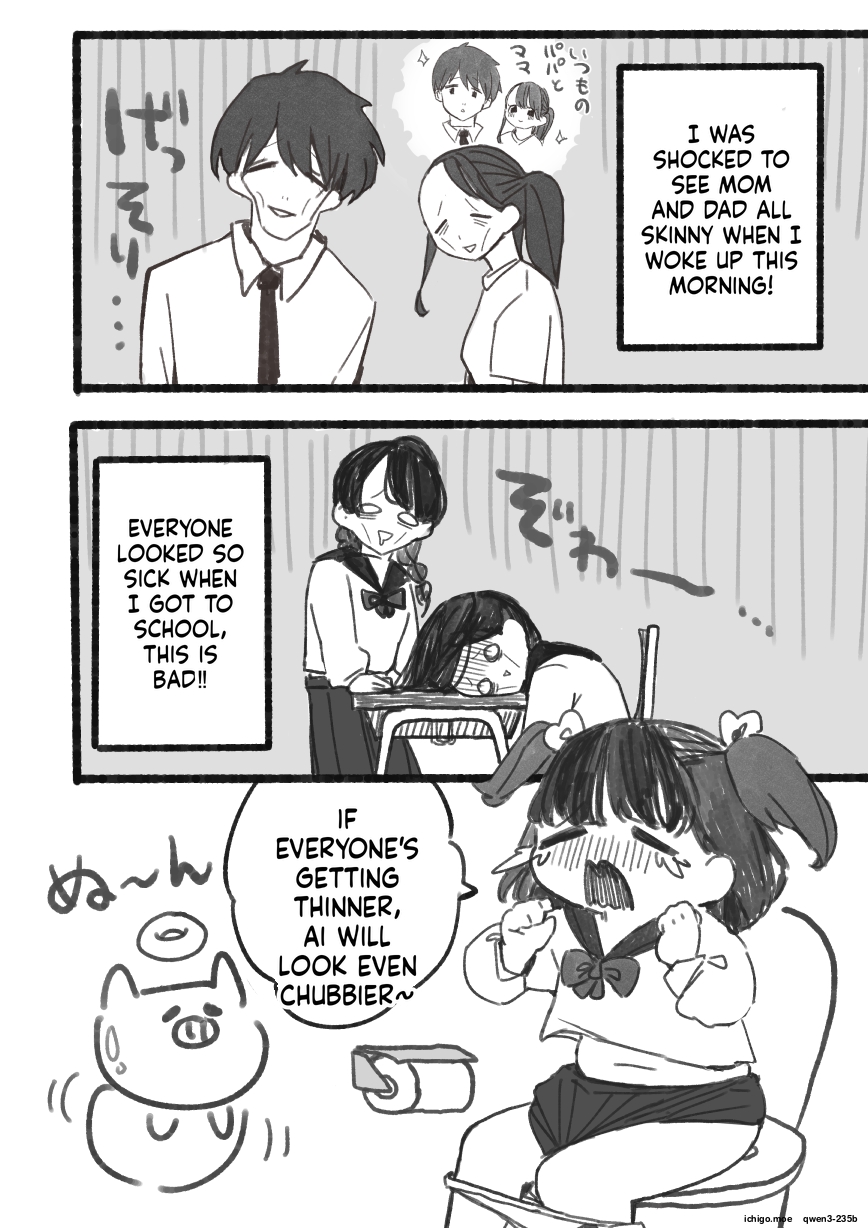 maagical girl with a fatty belly - Page 2