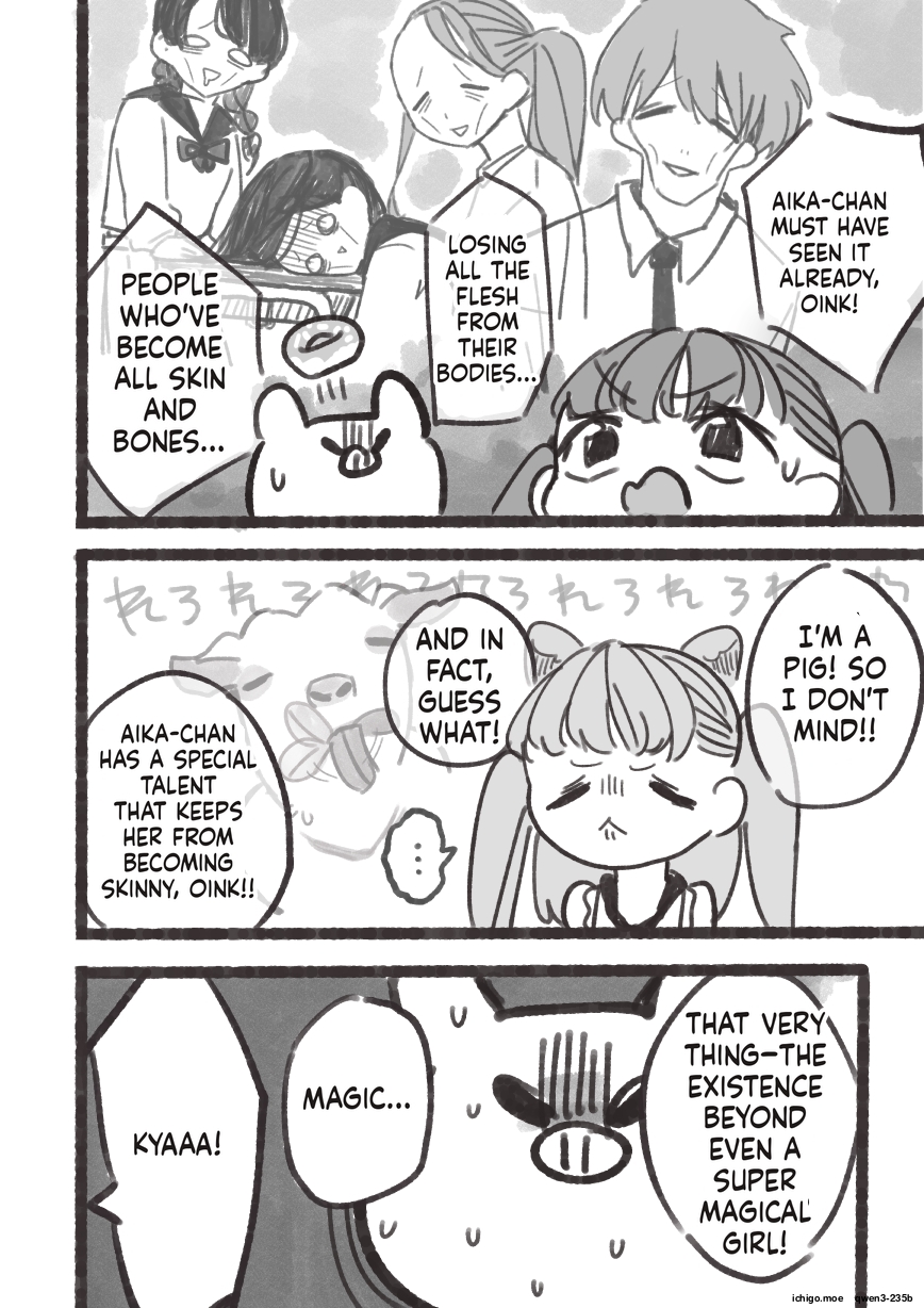 maagical girl with a fatty belly - Page 4