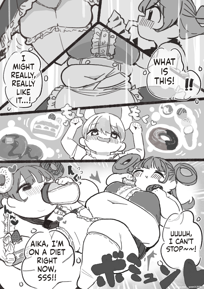 maagical girl with a fatty belly - Page 8