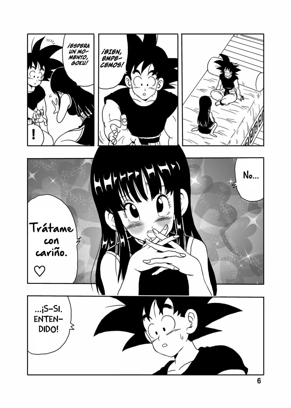 [Monkees (YoungJiJii)] Chichi to Gokuu｜Milk y Gokú (Dragon Ball) [Spanish] [Equipo Tiburon Demonio] [Digital] - Page 7