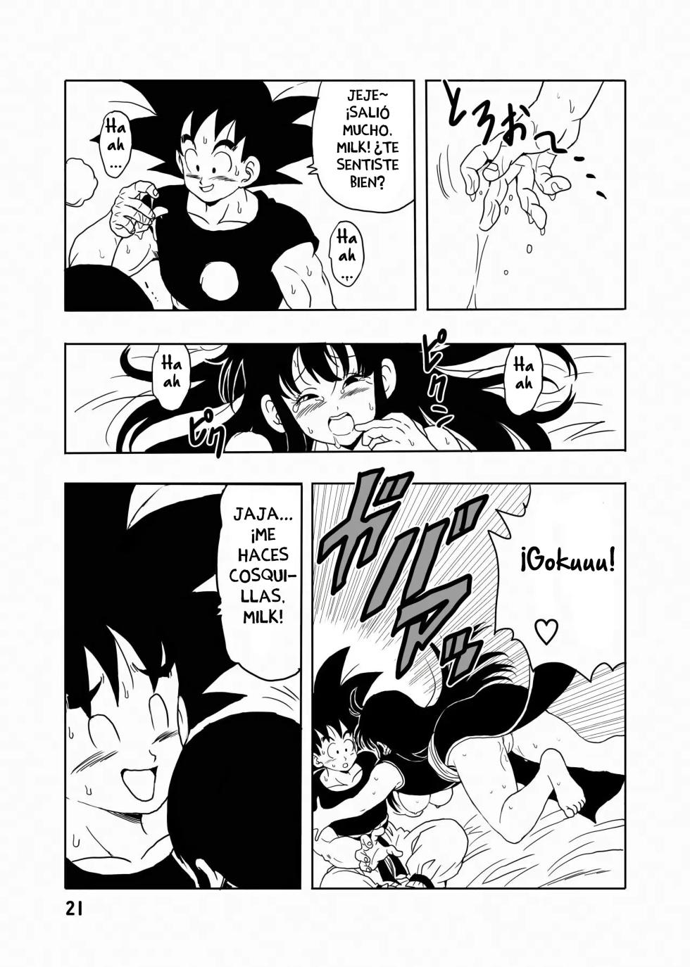 [Monkees (YoungJiJii)] Chichi to Gokuu｜Milk y Gokú (Dragon Ball) [Spanish] [Equipo Tiburon Demonio] [Digital] - Page 22
