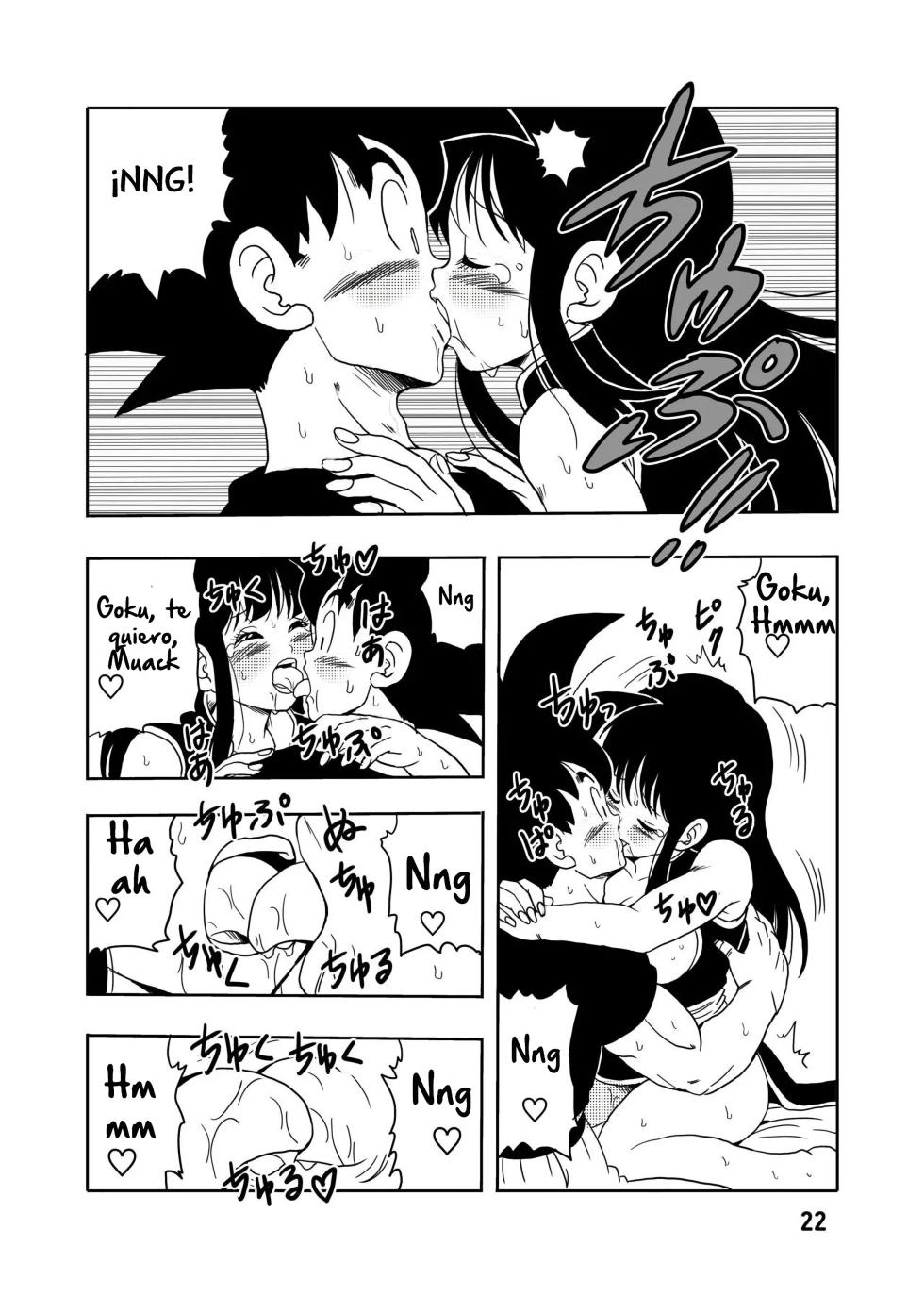 [Monkees (YoungJiJii)] Chichi to Gokuu｜Milk y Gokú (Dragon Ball) [Spanish] [Equipo Tiburon Demonio] [Digital] - Page 23