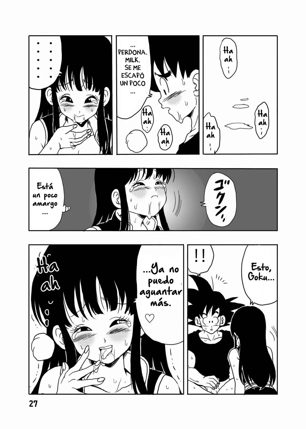 [Monkees (YoungJiJii)] Chichi to Gokuu｜Milk y Gokú (Dragon Ball) [Spanish] [Equipo Tiburon Demonio] [Digital] - Page 28