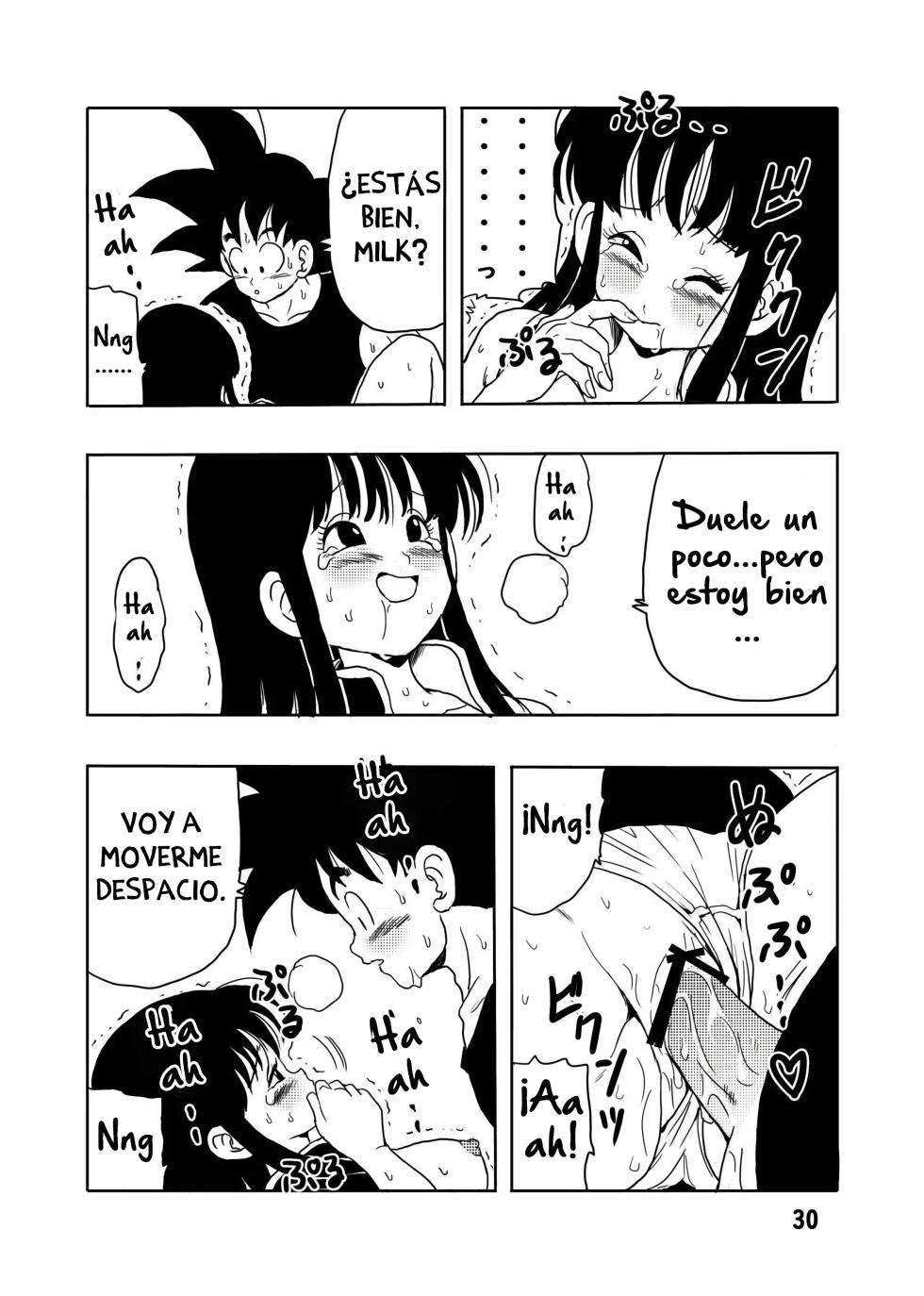 [Monkees (YoungJiJii)] Chichi to Gokuu｜Milk y Gokú (Dragon Ball) [Spanish] [Equipo Tiburon Demonio] [Digital] - Page 31