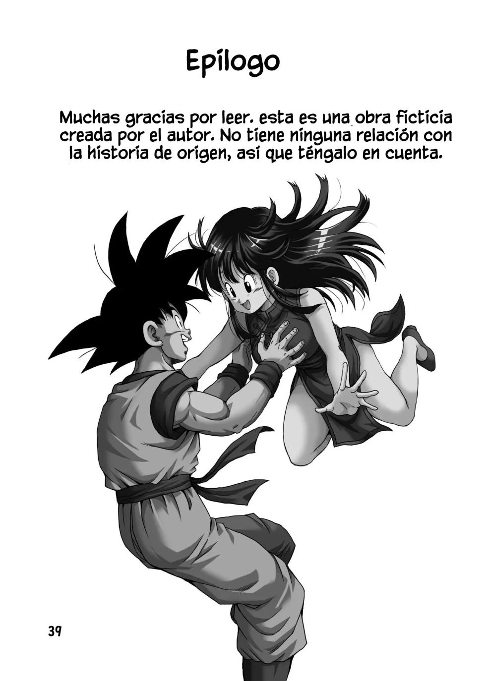 [Monkees (YoungJiJii)] Chichi to Gokuu｜Milk y Gokú (Dragon Ball) [Spanish] [Equipo Tiburon Demonio] [Digital] - Page 40
