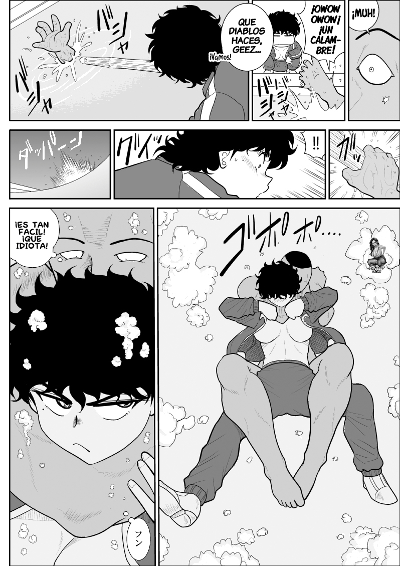 [Fake An] Battle Teacher Tatsuko 3｜Profesora De Batalla Tatsuko 3 [Spanish] [BigDaddy Scan] - Page 8