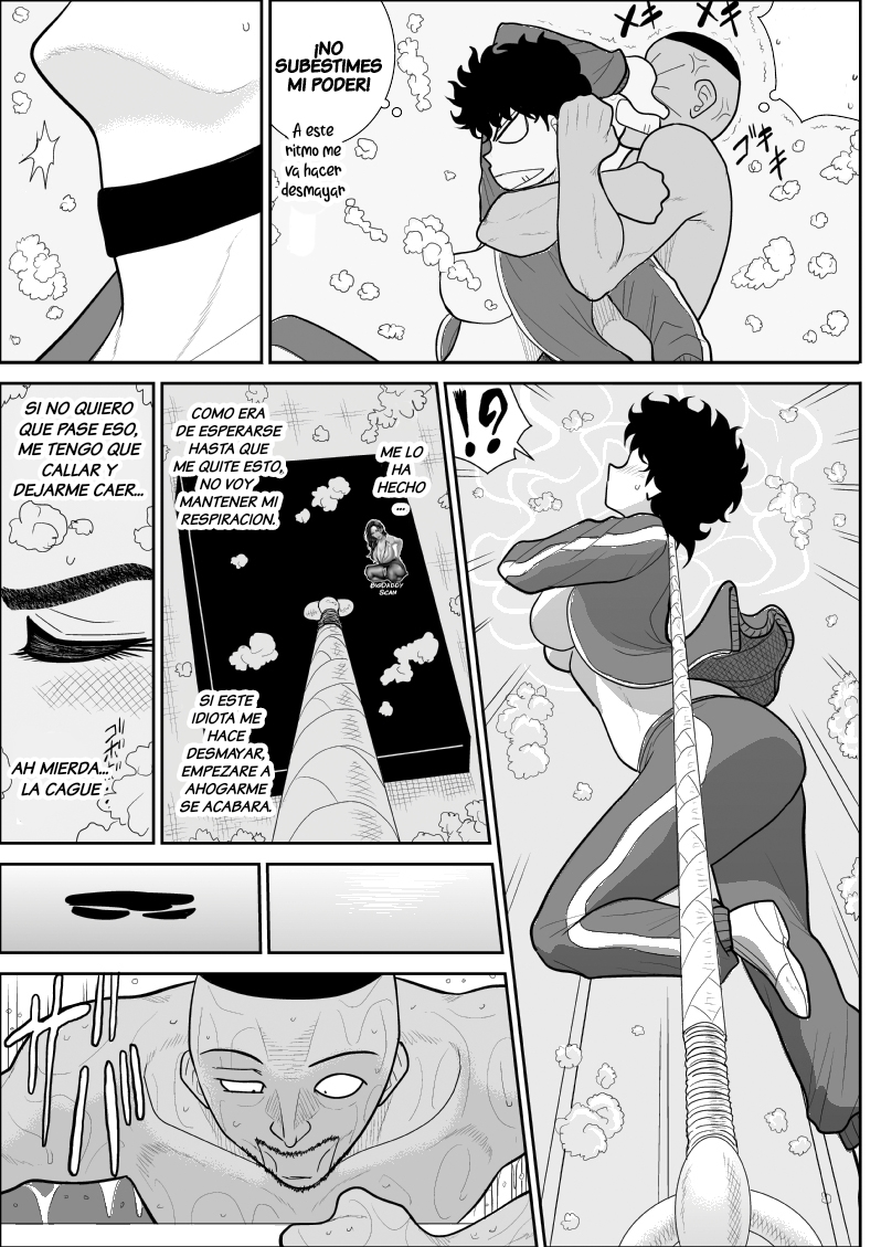[Fake An] Battle Teacher Tatsuko 3｜Profesora De Batalla Tatsuko 3 [Spanish] [BigDaddy Scan] - Page 9