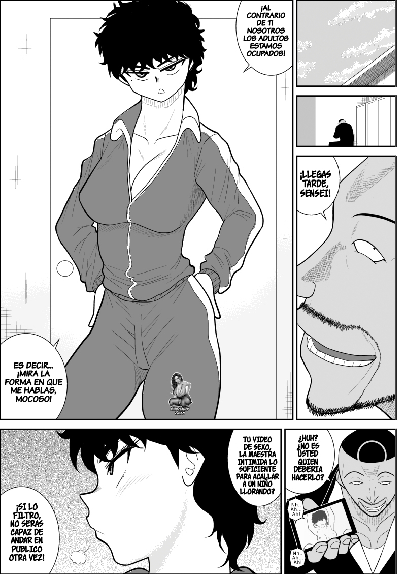 [Fake An] Battle Teacher Tatsuko 3｜Profesora De Batalla Tatsuko 3 [Spanish] [BigDaddy Scan] - Page 11