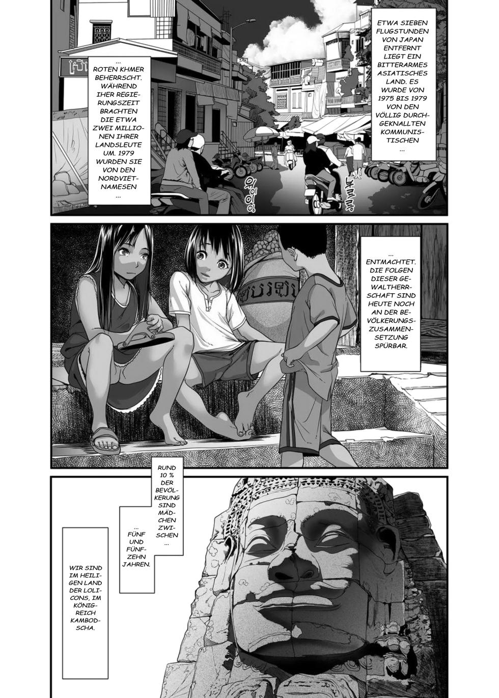 [Haien Kikan (Numata Shizumu)] Asia no Monouri ni Itazura shitara Sex made Shichatta Hanashi  [German] [Decensored] - Page 3
