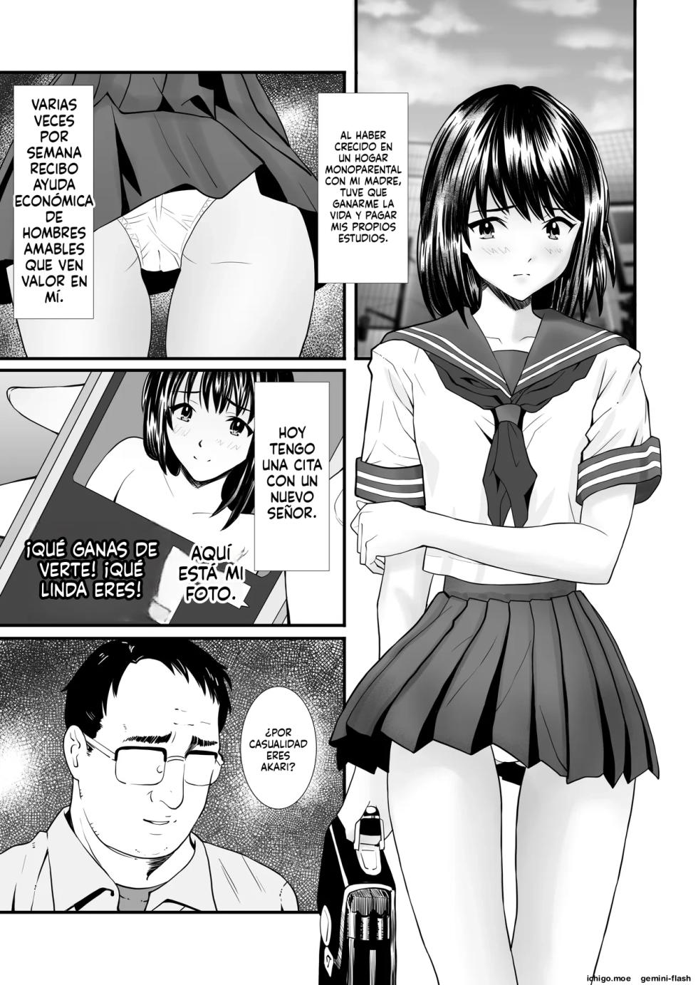 [Araredou] Papakatsu Oji-san no Haramase Harem (Spanish) MTL - Page 2