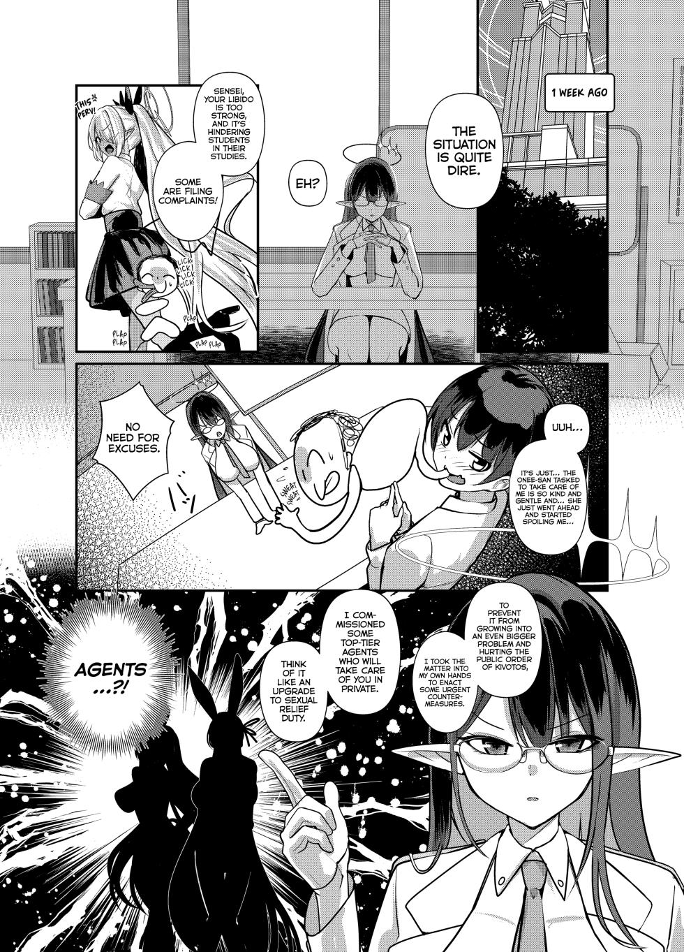[Awa no Chikara (Kibouou Soap)] Shota Sensei no Seishori Touban Nisshi ~Millennium Gakuen C&C Ichinose Asuna Kakutate Karin Hen~ | On Shota Sensei’s Sexual Relief Duty ~ Millennium Science School C&C Ichinose Asuna & Kakudate Karin part~ (Blue Archive) [English] [Tabunne Scans] [Digital] - Page 4