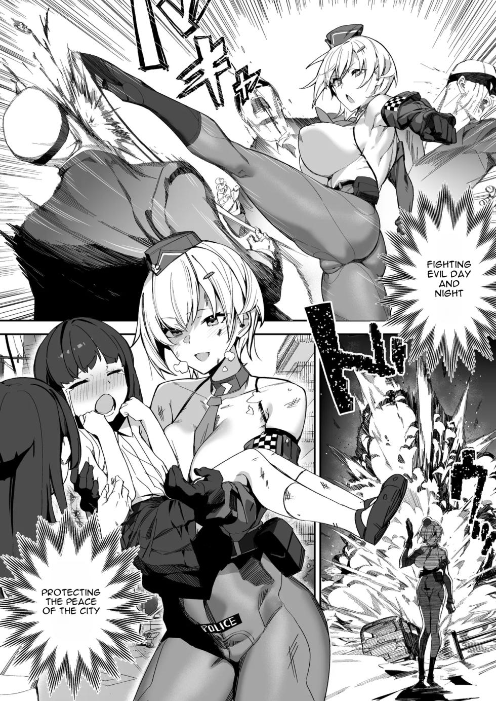 [Kanzeu Bugyo (Kanzeu)] SHOTA ❤ ONE POLICE 24JI !! MITCHAKU 《 The Story of How the Amazing Thicc Detective Is Pleasure-Trained by a Pretty Shota 》 [Digital] [English] - Page 3