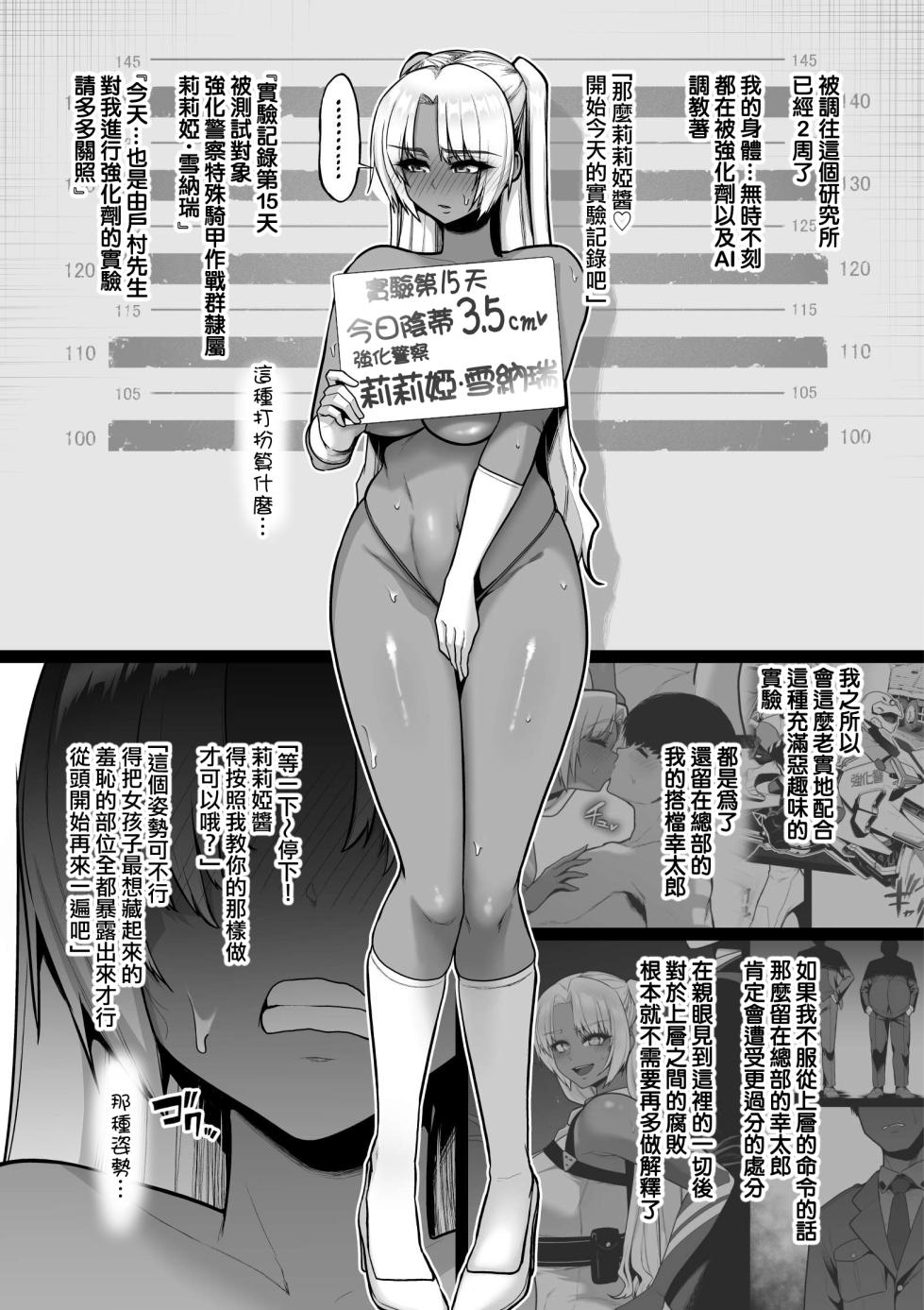 [Sevengar] Kyouka Keisatsu3 #2 Lilia、kuritorisu Kyousei Jikken Kiroku [Chinese] [ANDX個人漢化] - Page 1