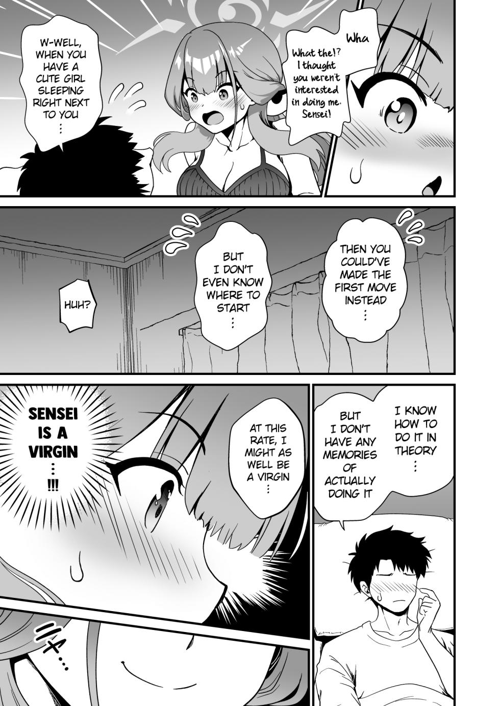 [URAN-FACTORY (URAN)] Sensei no Soushitsu | Sensei's Loss (Blue Archive) [English] [Digital] - Page 9