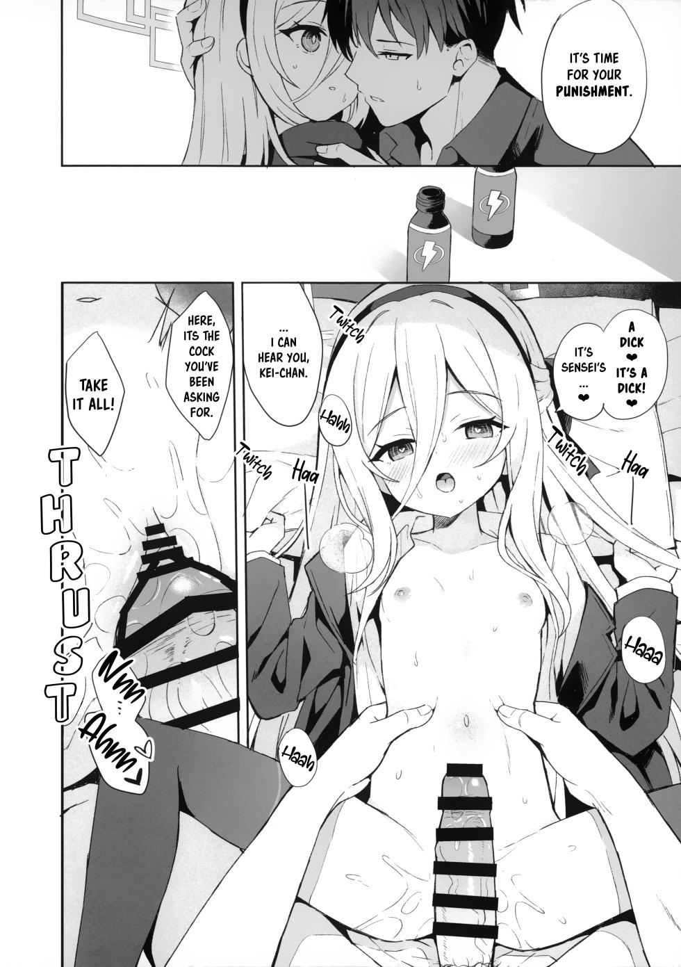 (C108) [DOGYEAR (Kujou Danbo)] True Blue (Blue Archive) [English] [Entropy] - Page 7