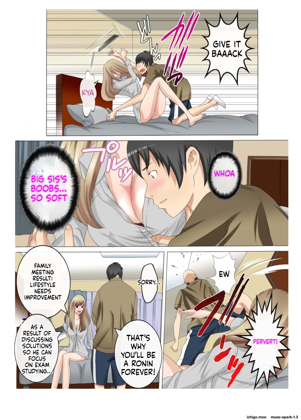 [Fuuga] Hatsujou Kazoku x Oneechan ga Onanie Tetsudatte Ageru - Page 10