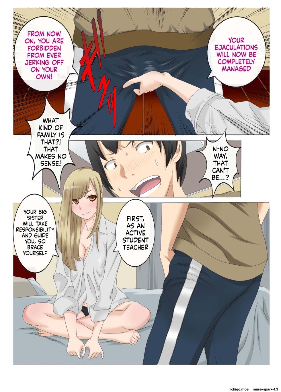 [Fuuga] Hatsujou Kazoku x Oneechan ga Onanie Tetsudatte Ageru - Page 11