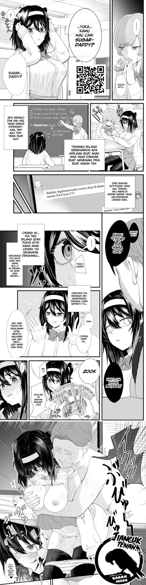 [Shisukeijyu] A story about a young girl who turns to SUGAR-DATING due to her family's financial hardship, only to be devoured by an Old Man and end up having an IMPREGNATION Climax [English] [Gagak_Ireng] [Digital] - Page 37