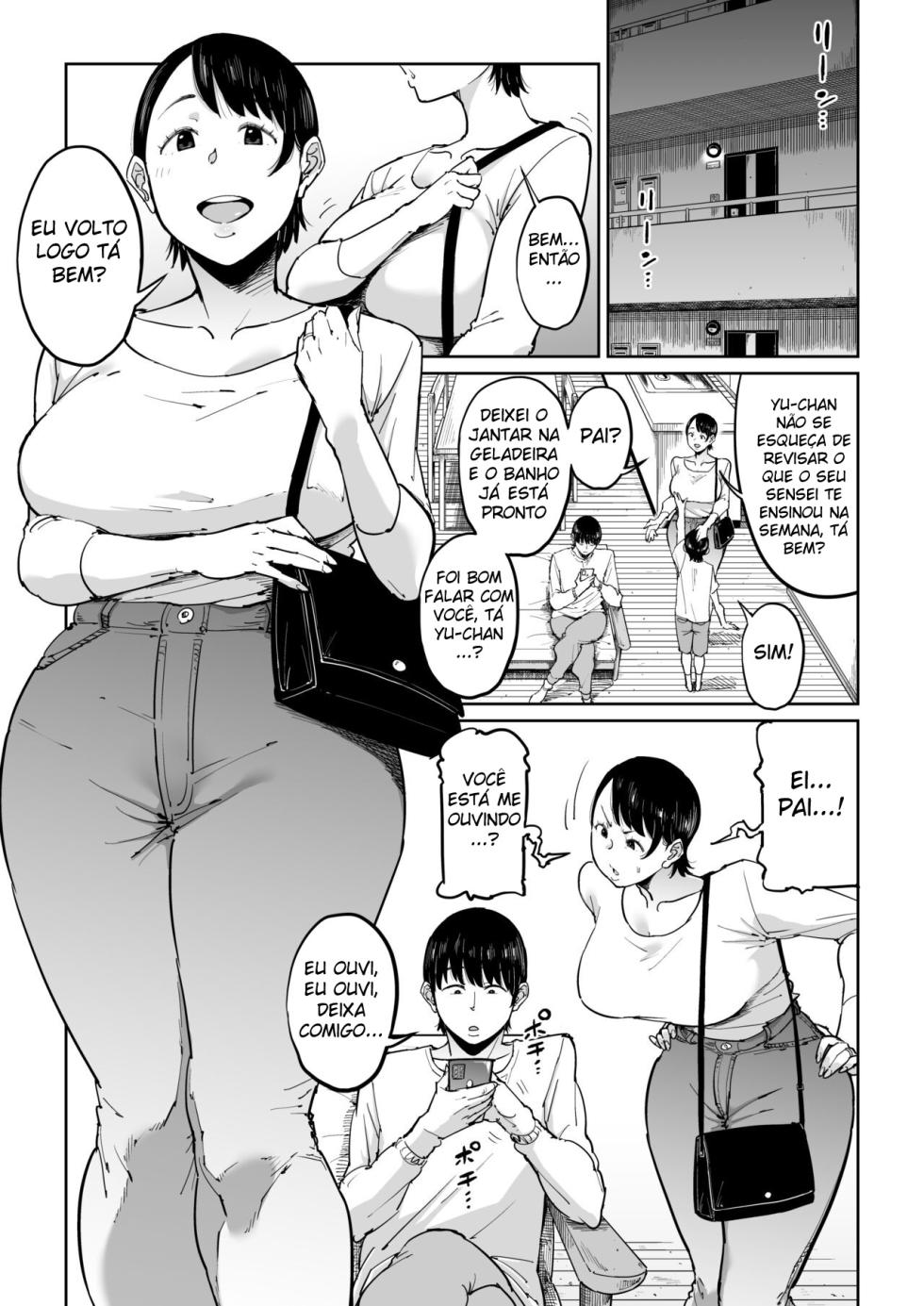 [Shioji] Tsuma ga Netorarete Iru Koto o Ore wa Shitte Iru [Portuguese-BR] - Page 2