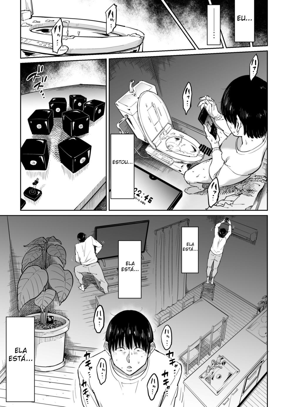 [Shioji] Tsuma ga Netorarete Iru Koto o Ore wa Shitte Iru [Portuguese-BR] - Page 26