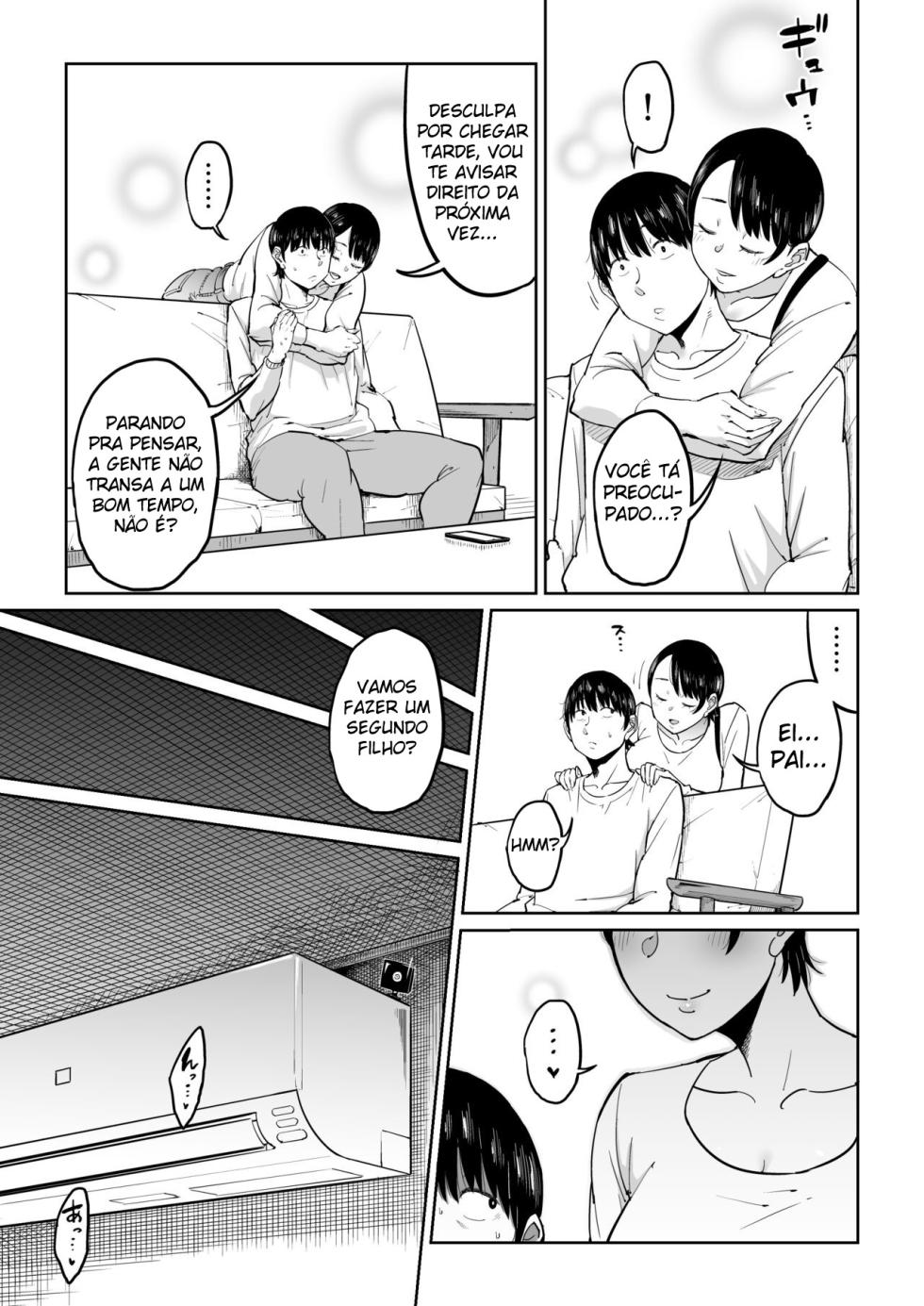 [Shioji] Tsuma ga Netorarete Iru Koto o Ore wa Shitte Iru [Portuguese-BR] - Page 32