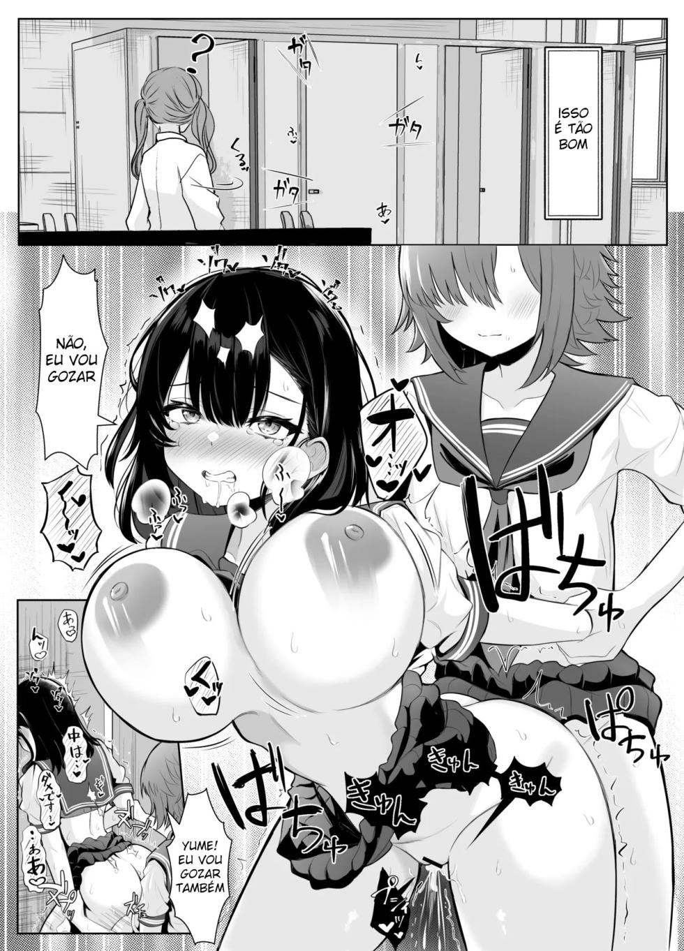 [Kuroshiba Suko] Soushitsu Kanojo ~Kioku o Ushinatta Kanojo wa Onna Senpai ni Netorareta~ [Portuguese-BR] - Page 35