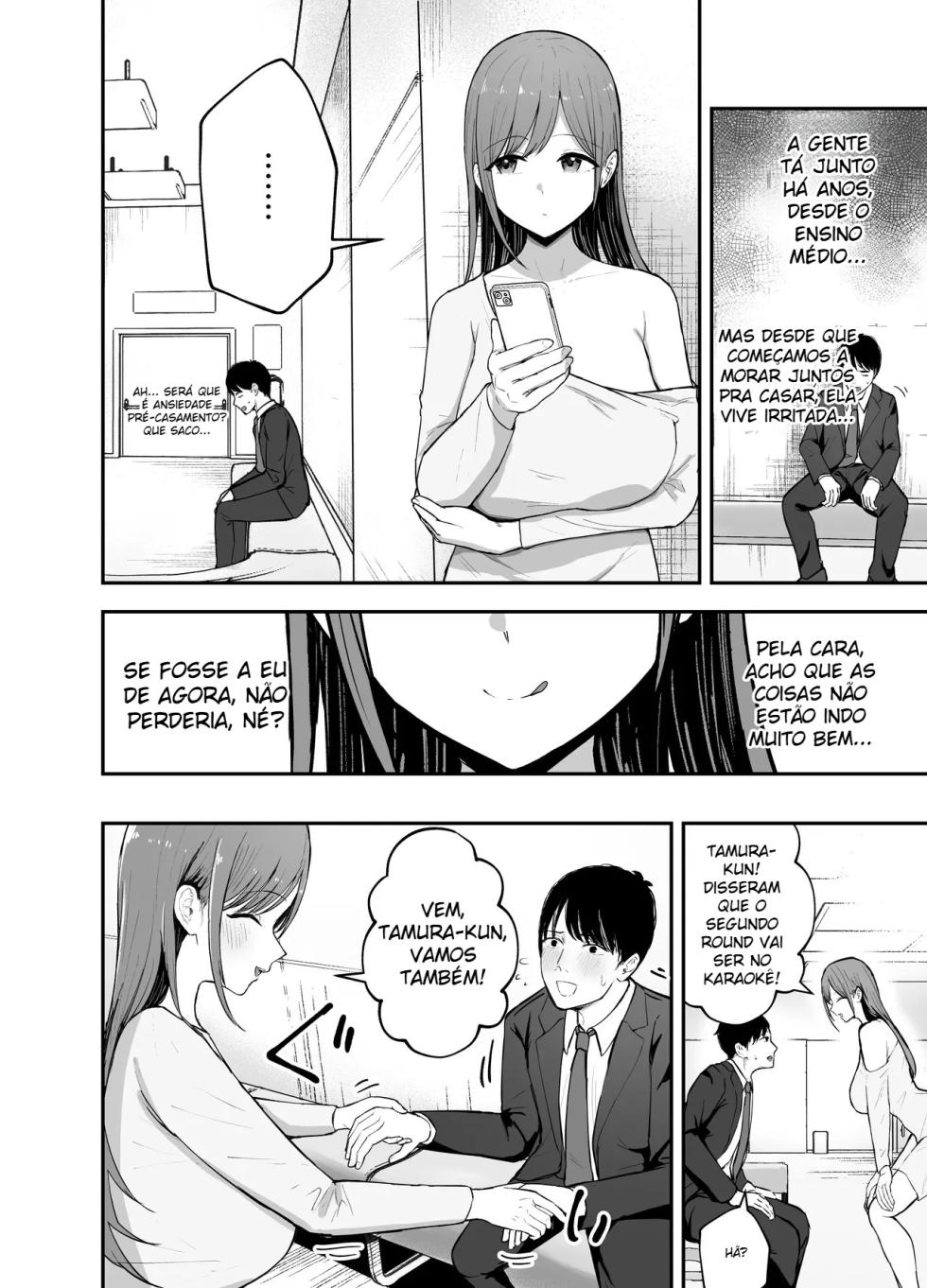 [Baketsu Purin] "Omae ga Futta InCha Onna, Ima ja Followers Hyakuman-nin Goe no Bakunyuu Gravure Idol dazo? w" —Kanojo no Iru Ore o Muchimuchi Bakunyuu Body de Yuuwaku shite kite Gyaku NTR— [Portuguese-BR] [Digital] - Page 13