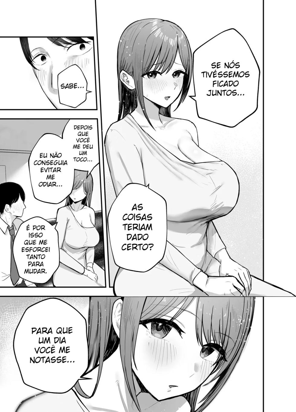 [Baketsu Purin] "Omae ga Futta InCha Onna, Ima ja Followers Hyakuman-nin Goe no Bakunyuu Gravure Idol dazo? w" —Kanojo no Iru Ore o Muchimuchi Bakunyuu Body de Yuuwaku shite kite Gyaku NTR— [Portuguese-BR] [Digital] - Page 18