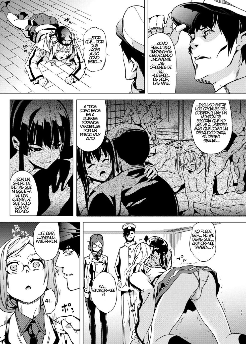 [Senpenbankashiki (DATE)] Invasive (Kantai Collection -KanColle-) [Spanish] [TF Scans] - Page 12