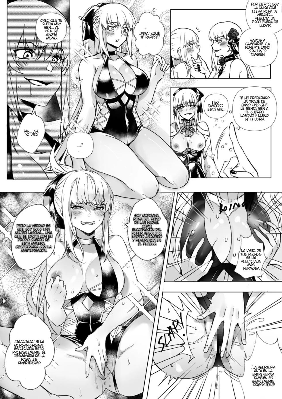 [Hyoui Lover (Duokuma)] Morgan & Kama possession [Spanish] [TF Scans] - Page 11