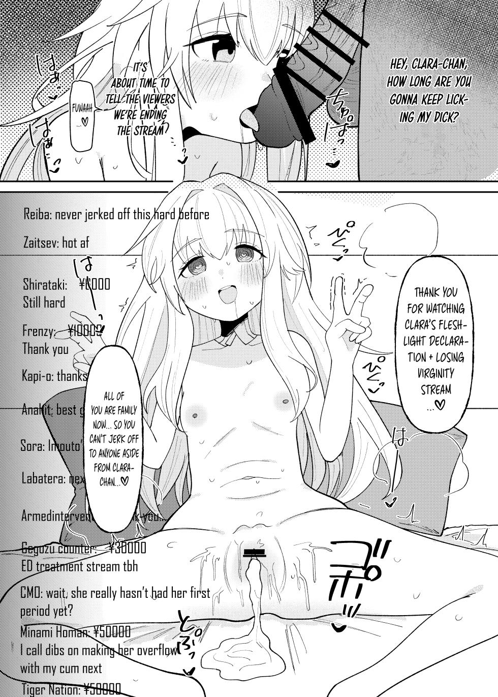 [Meccha] Clara-chan no Kawaisa o Zen Ginga ni Wakaraseru Hon (Honkai: Star Rail) [English] [Schale Scans] [Digital] - Page 23