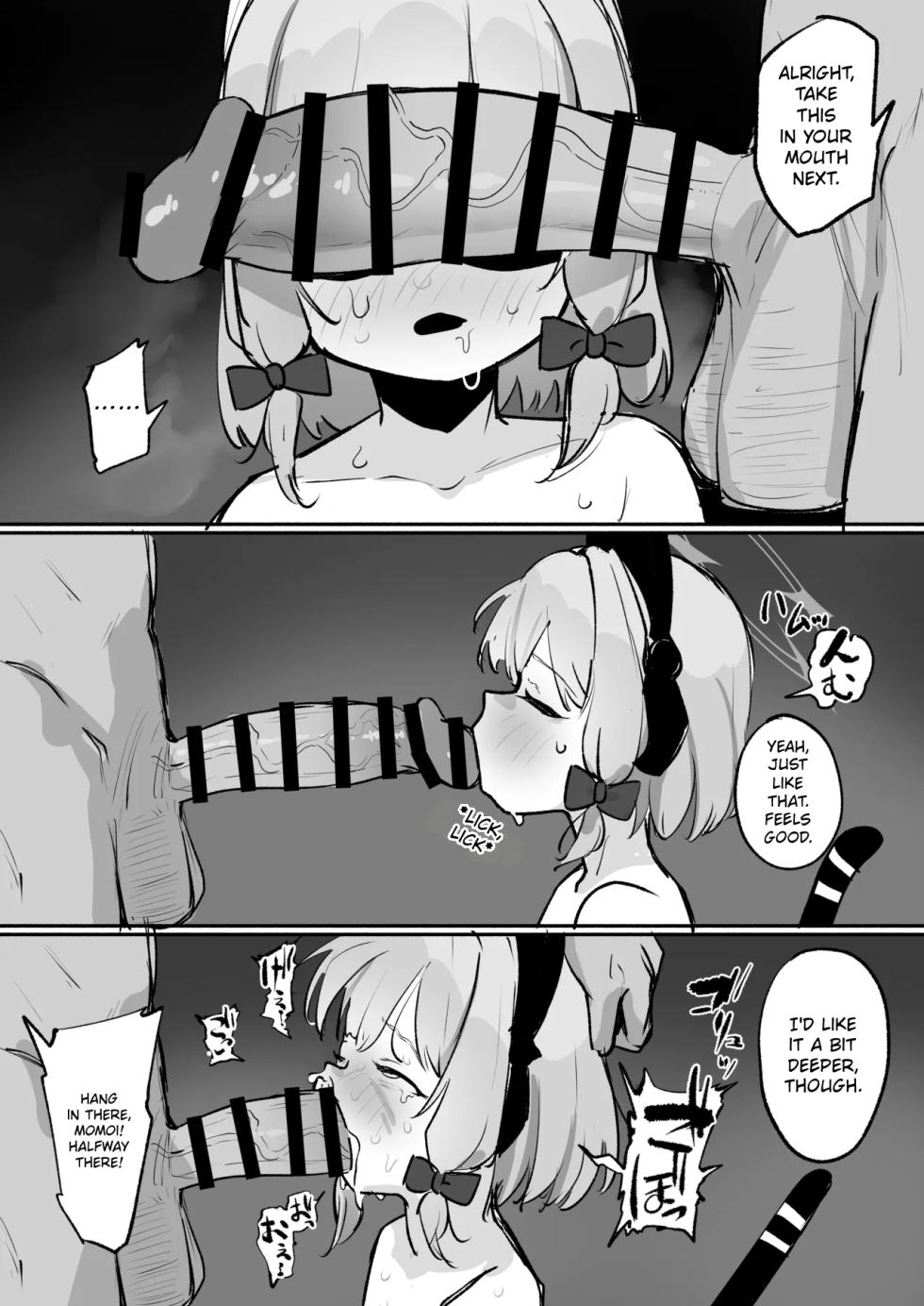 [FEMTO-PICO (Femupiko)] Momoi to Kairaku Dopadopa Ecchi suru! | Ultra Pleasurable, Dopamine-Flooding Sex with Momoi! (Blue Archive) [English] [Pink Midori Scans] [Digital] - Page 9