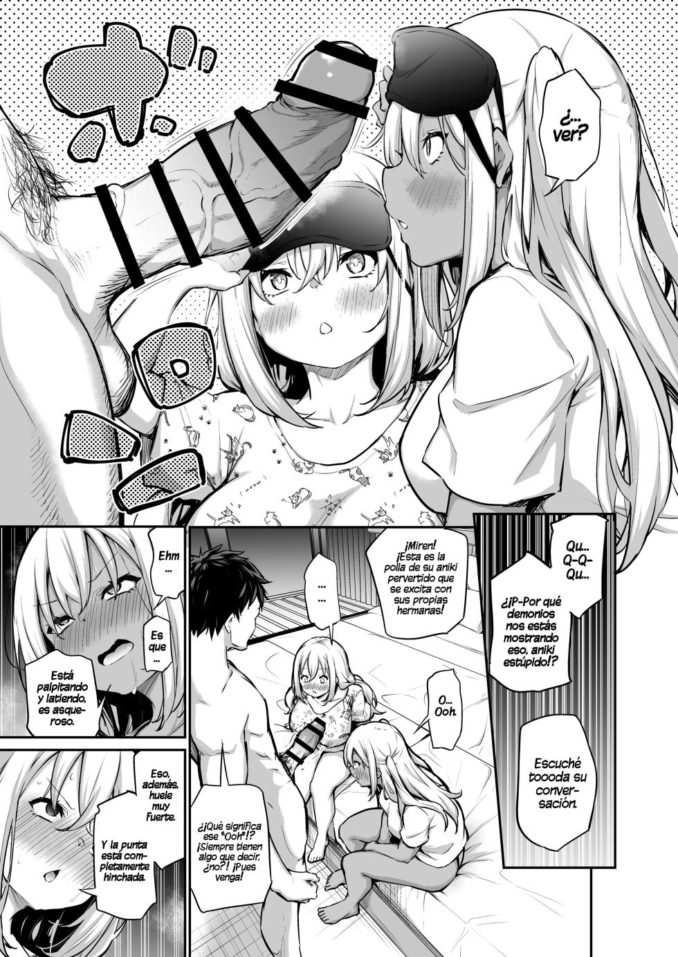 [Airandou] Imouto Haramasenai to Derarenai Shima 2｜La Aldea de la que No Puedes Salir a menos que Dejes Embarazadas a tus Hermanas Menores [Spanish] [Al chile no sé Scan] - Page 10