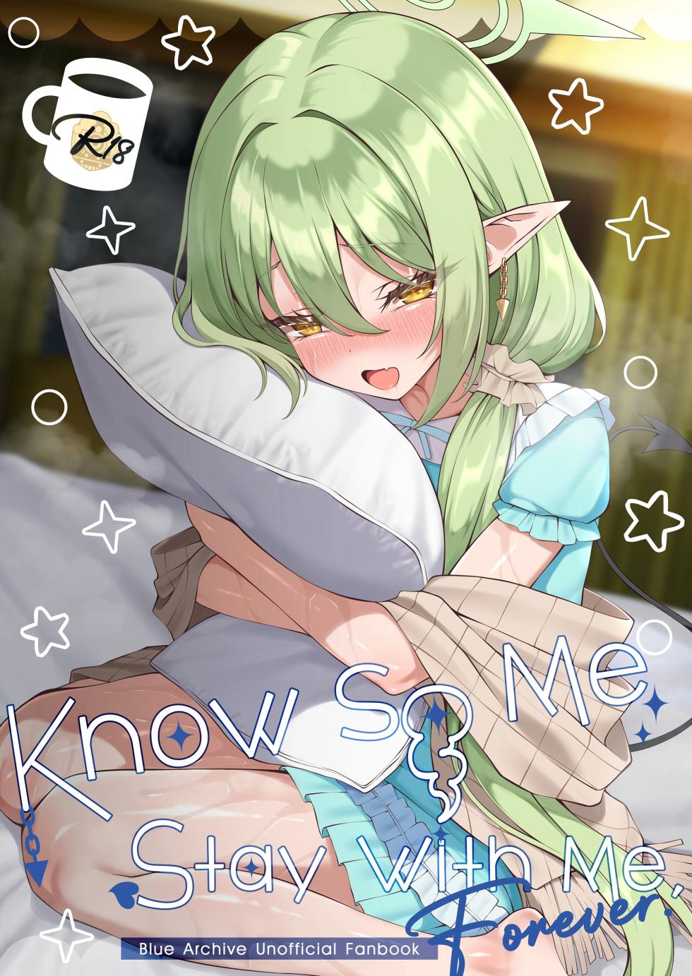 [Tareme Sijou Syugi (Kamanbeer)] Know So Me Stay With Me Forever. (Blue Archive) [Chinese] [欶澜汉化组] [Digital] - Page 2