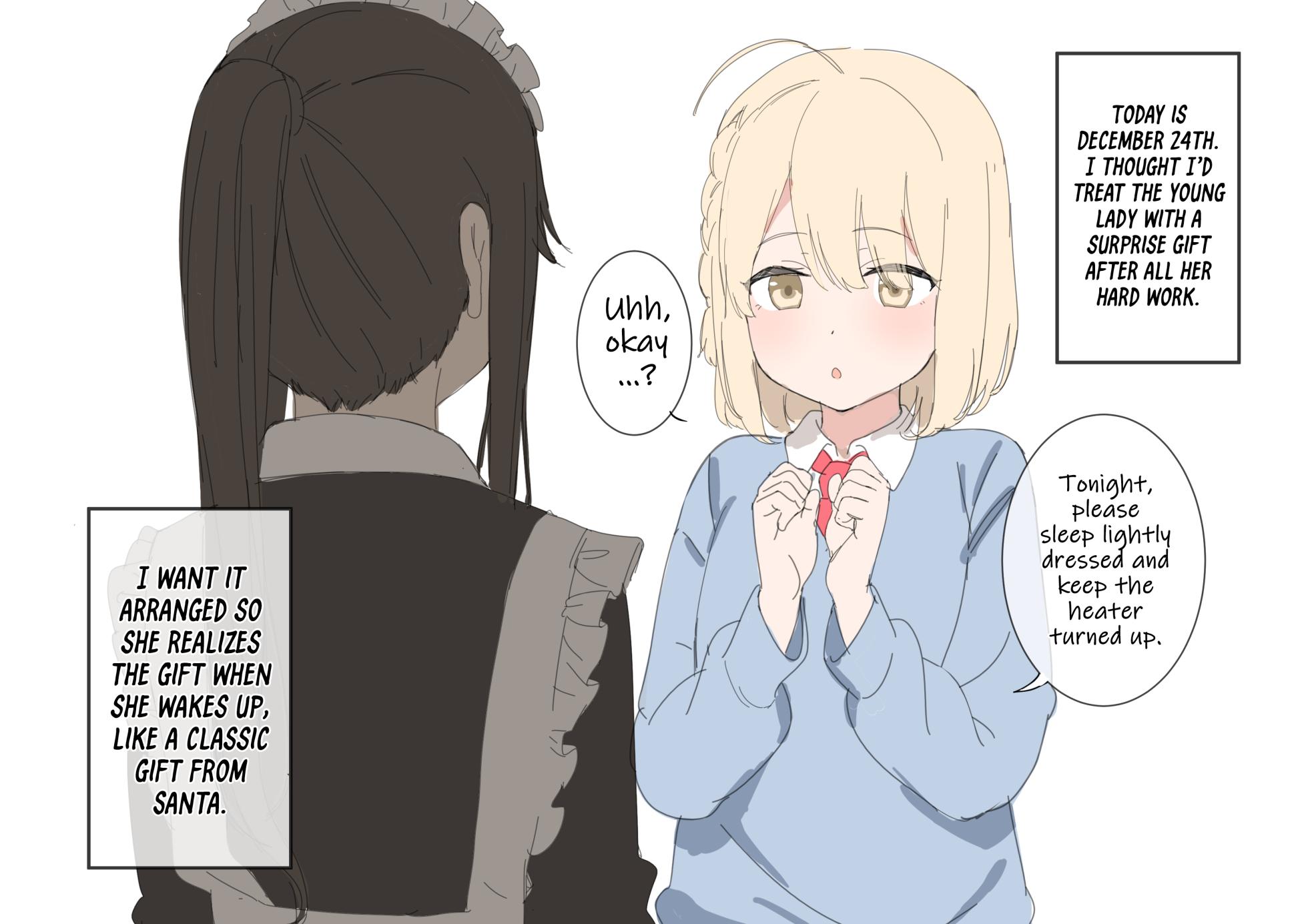 [Lemon Tea] Meido-san no Kurisumasu Daisakusen + Omake [English] [Project Valvrein] - Page 2