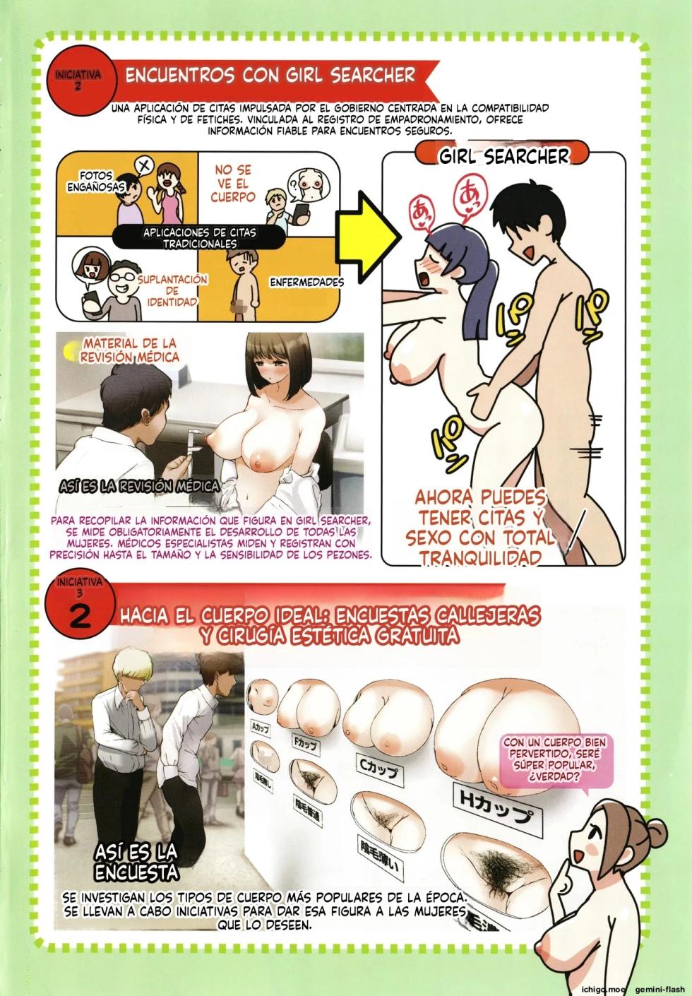 Ecchi na Karada ka Oshirabe Kudasai! Shin Shoushika Taisaku Keikaku (Spanish) MTL - Page 5