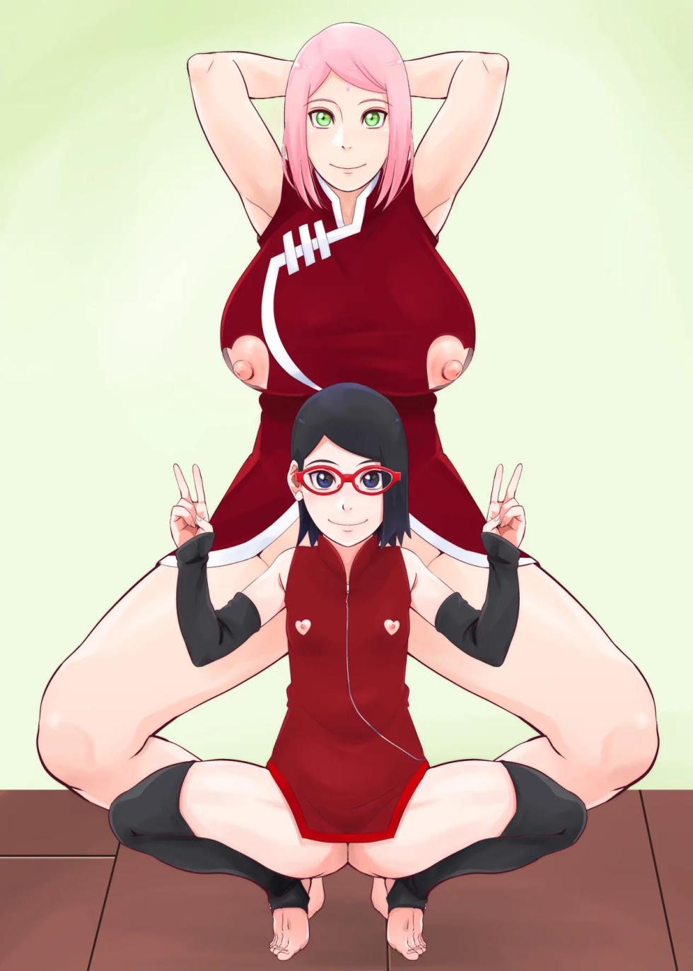 [Karakishi Youhei-dan Shinga (Sahara Wataru)] NARUTOP Uchiha-den | NARUTOP - Hand Fan Edition (Boruto) [Turkish] {Doujins.com} [Digital] - Page 2