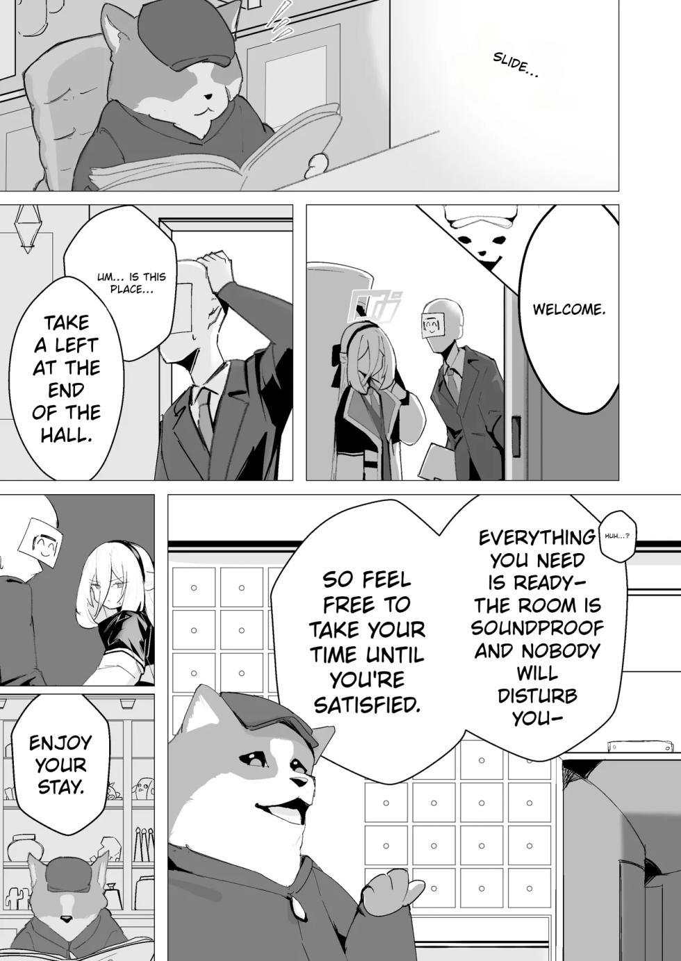 [Hitamuki Koubou (Ganbaru)] Tokuigenshou Sousabu - Katsudou Houkokusho K | Special Phenomenon Investigation Task Force - Activity Report K (Blue Archive) [English] [Kei Kei Scans] [Digital] - Page 4